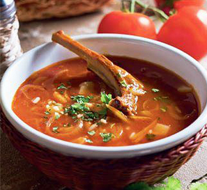 Суп харчо с томатом и вином рецепт